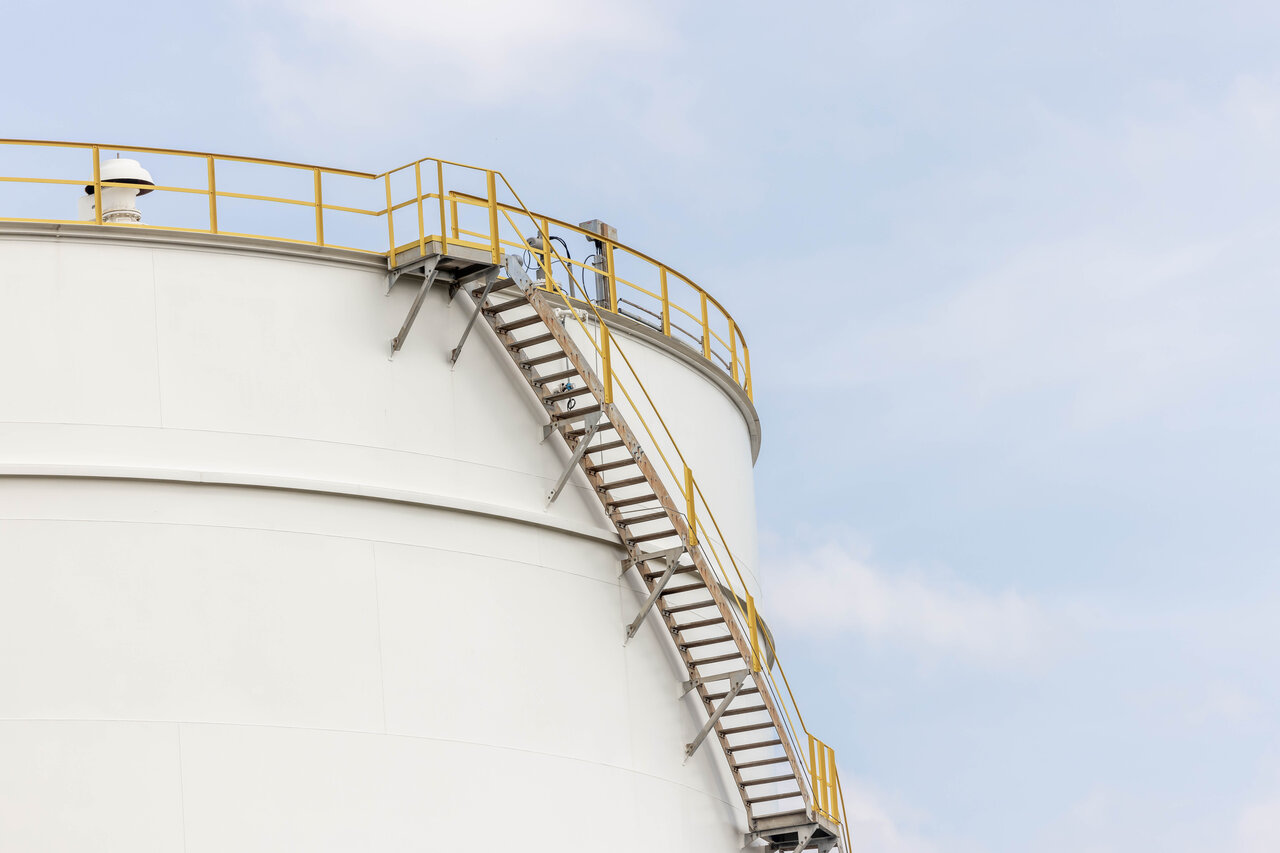 above-ground storage tank